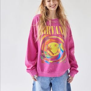 urban outfitters nirvana sweatshirt!